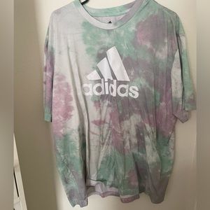 Adidas tie dye shirt